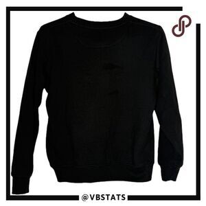 Bear The Beams Men's Raised Bart Simpson Pullover Sweatshirt Black Small NWT